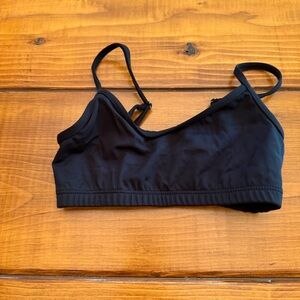Capezio Black Sports Bra